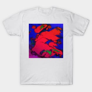 Red erosion T-Shirt